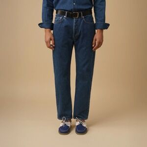 ISTO Everyday Denim Jean Men Size 30x30 Blue Ethical Portuguese Denim Button Fly